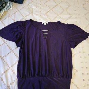 Purple Women's Top